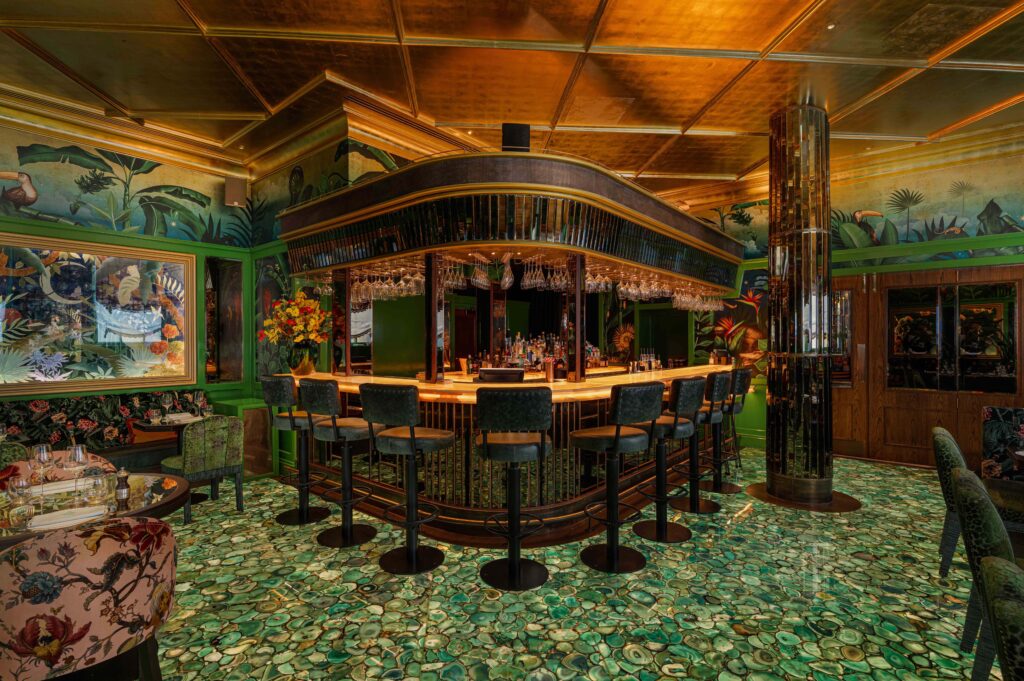 Private dining room at The Ivy Liverpool Brasserie