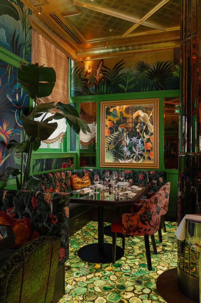 Private dining room at The Ivy Liverpool Brasserie