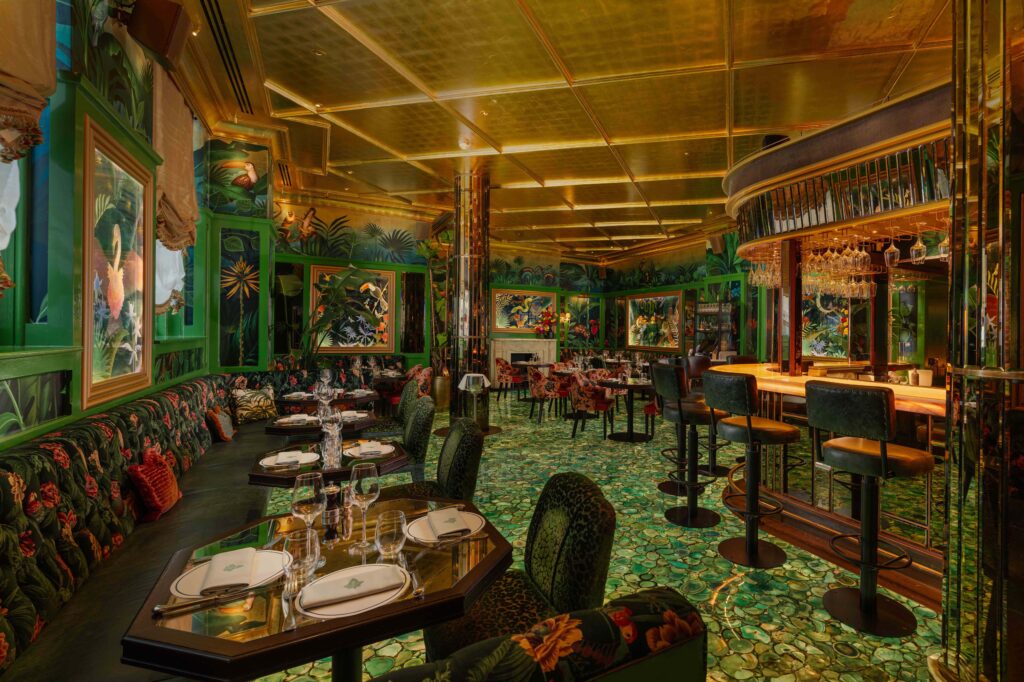 Private dining room at The Ivy Liverpool.