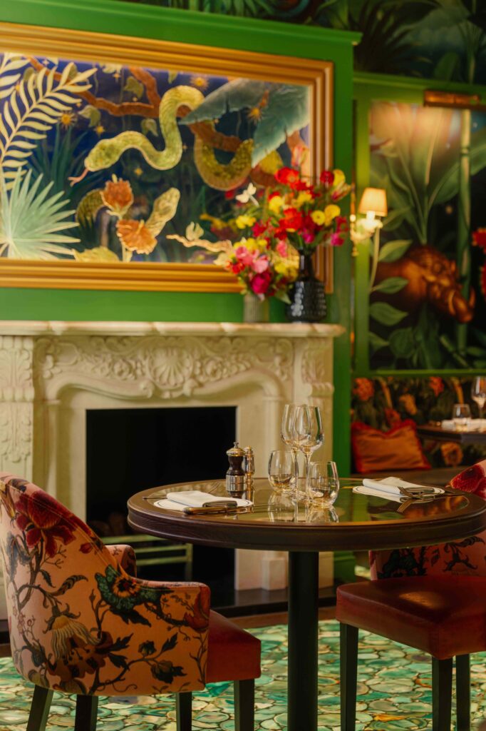 Private dining room at The Ivy Liverpool Brasserie