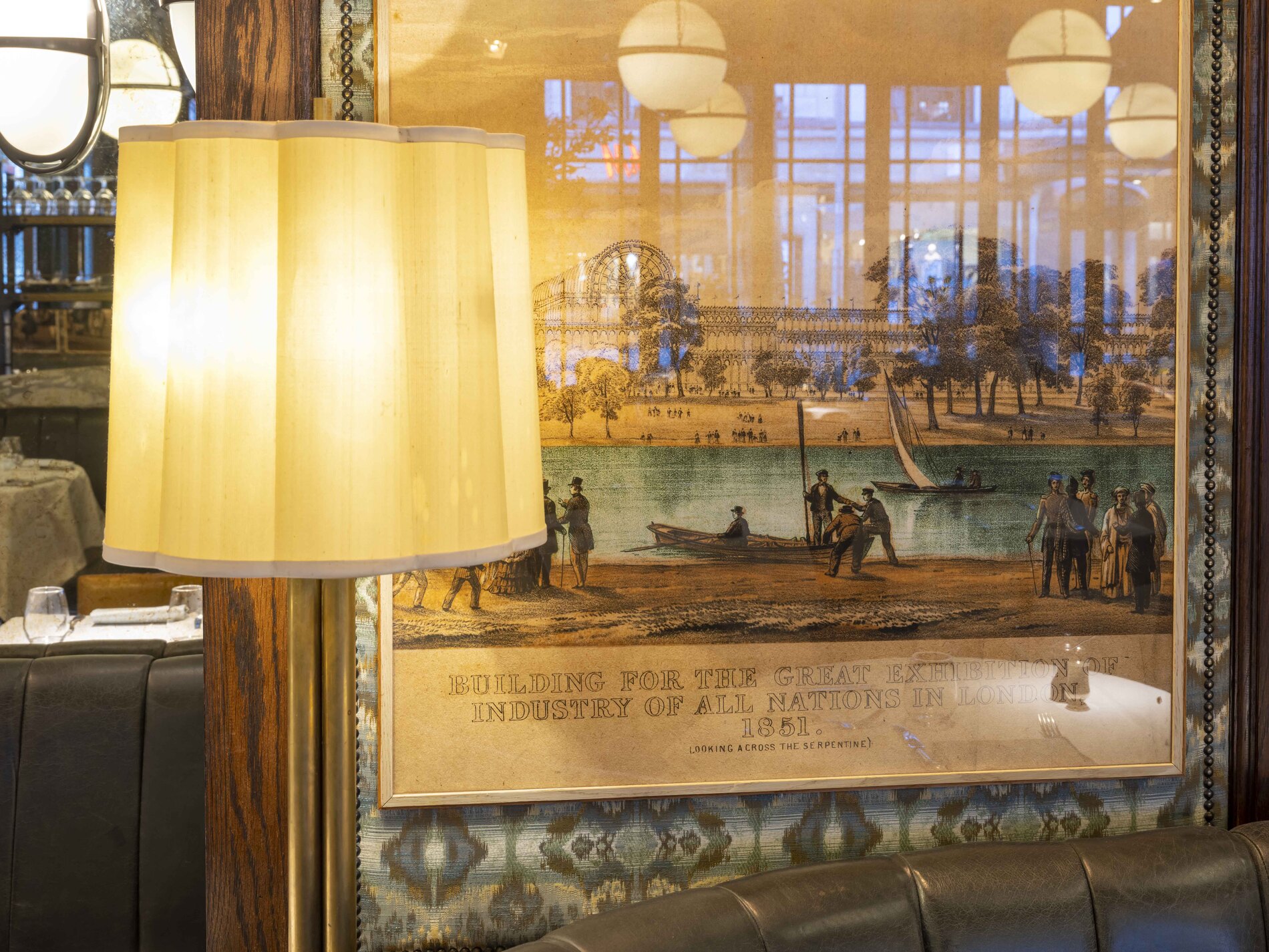 feature wall from the Ivy Kensington Group Dining