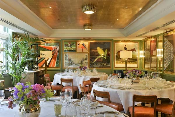 Interior of The Papworth Room at The Ivy Montpellier, Cheltenham.