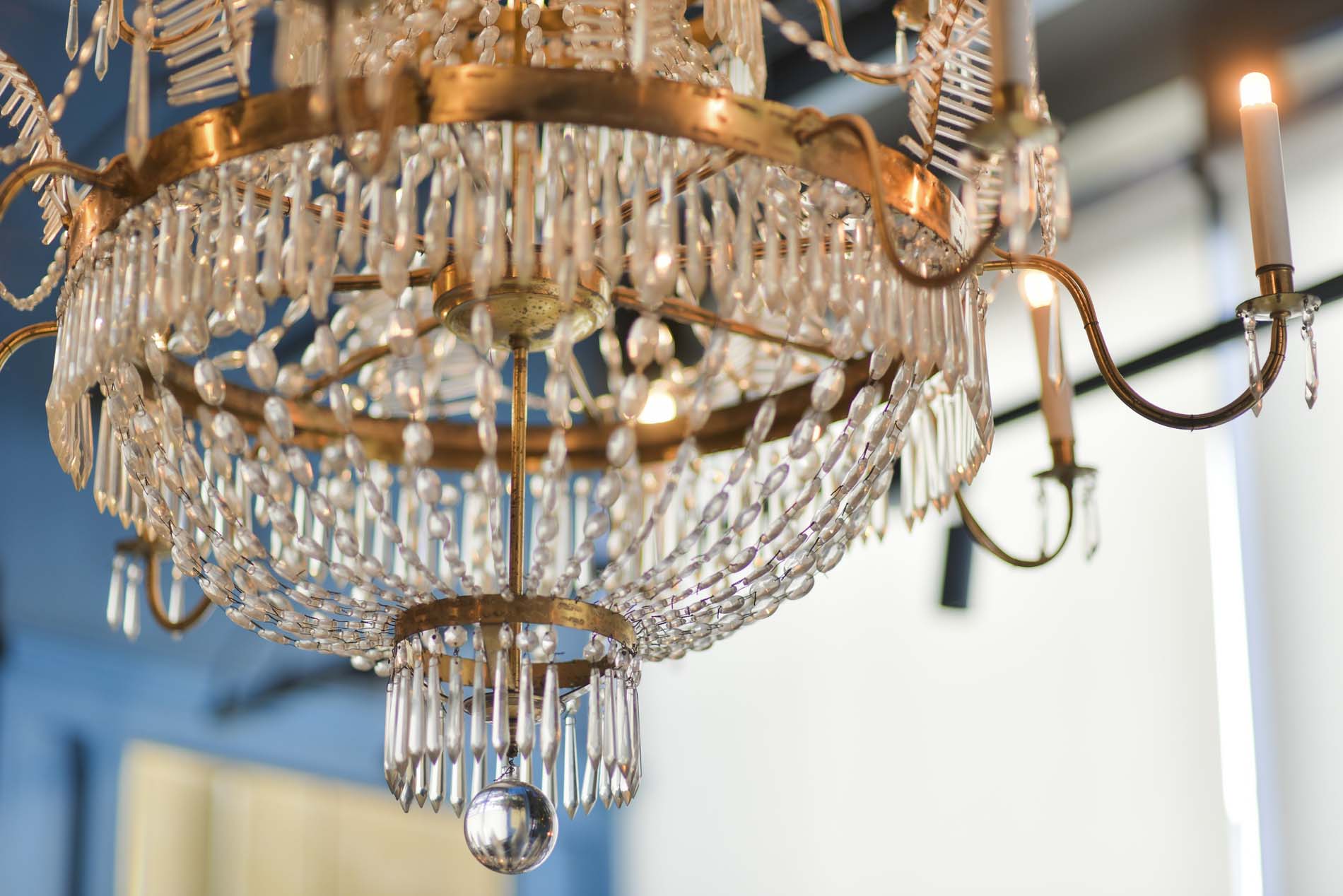 Closeup detail of The Stirling Room in Granary Square Brasserie.