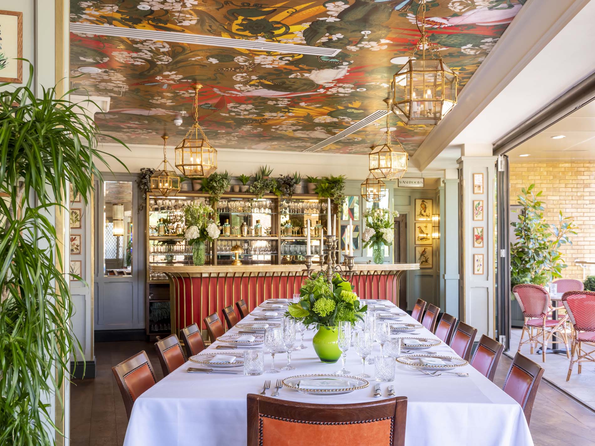 private dining events space at The Ivy Castle View Guildford