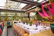 the dining table at The Skylight Terrace Ivy Spinningfields, Manchester