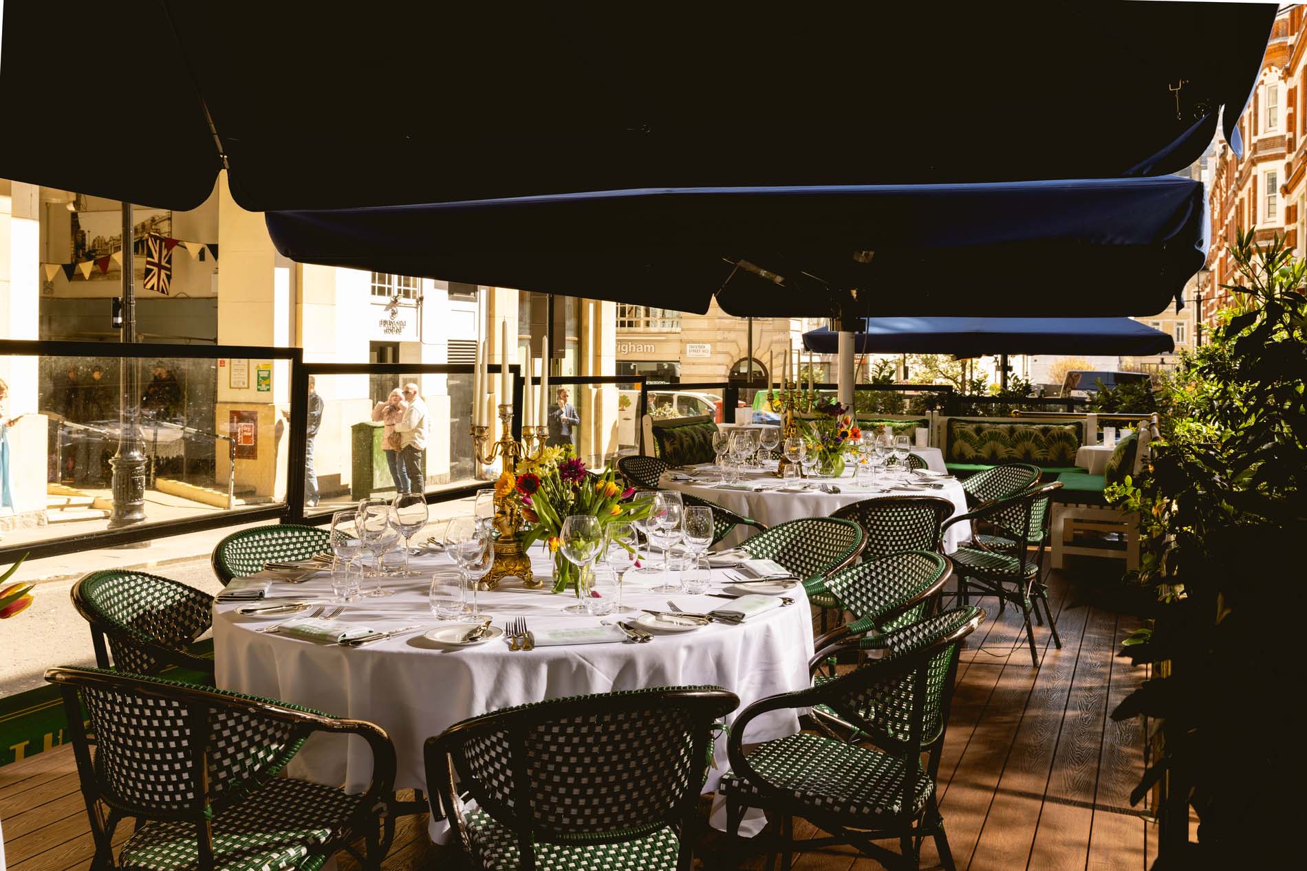 Market Grill Courtyard.