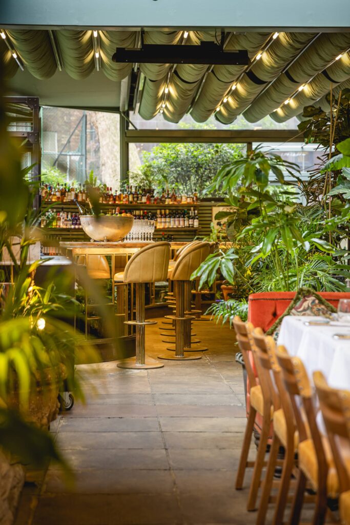 The Ivy City Garden interior.