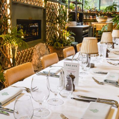 The Garden Room at The Ivy City Garden.