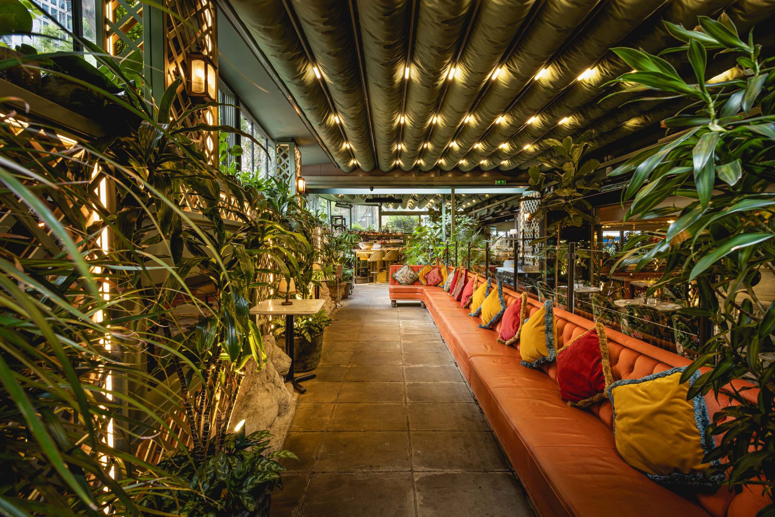 The Garden Room at The Ivy City Garden.