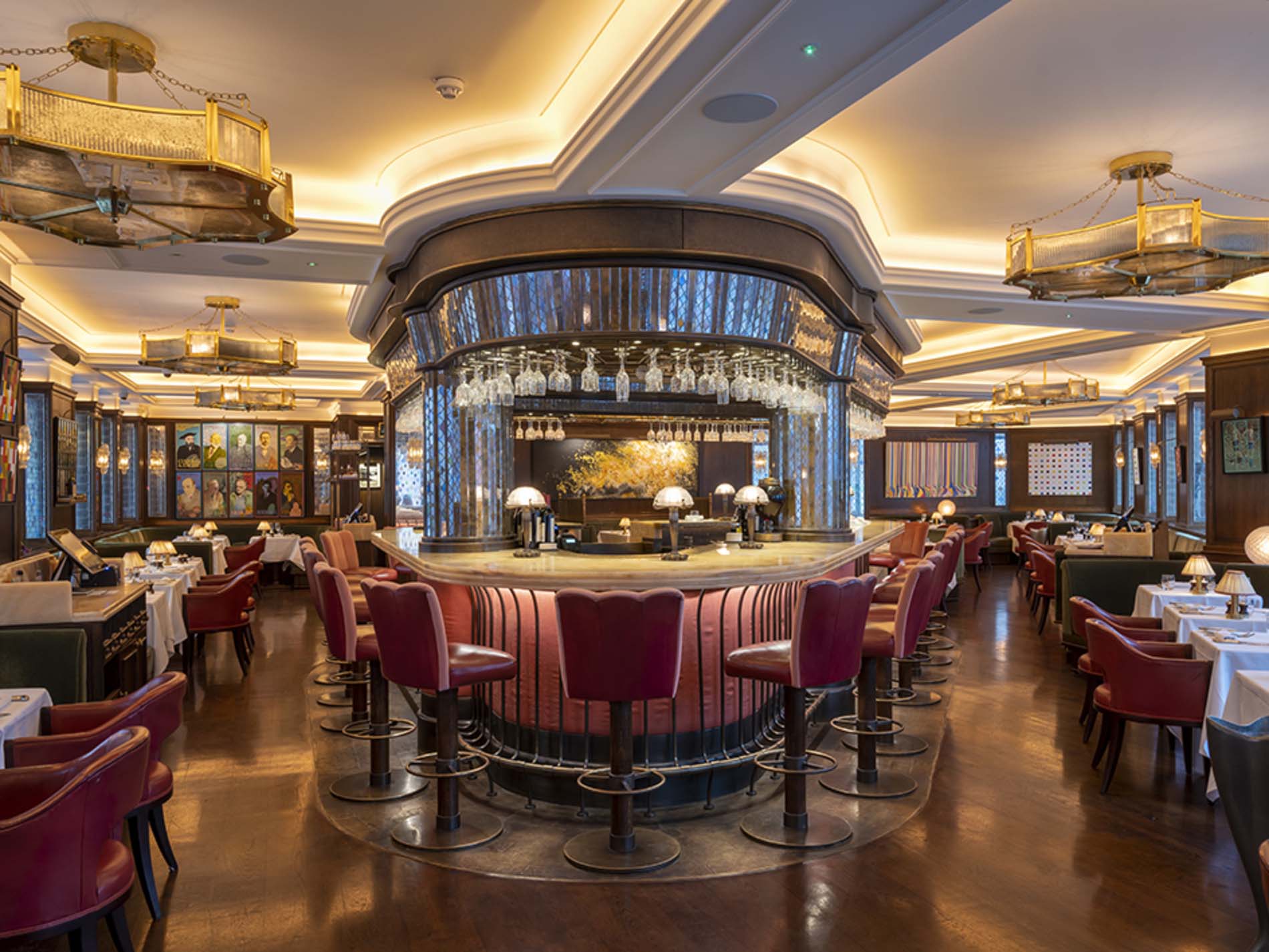 Interior of The Original Ivy in West Street