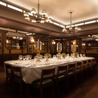 Interior of Pygmalion Room at The Ivy Market Grill.