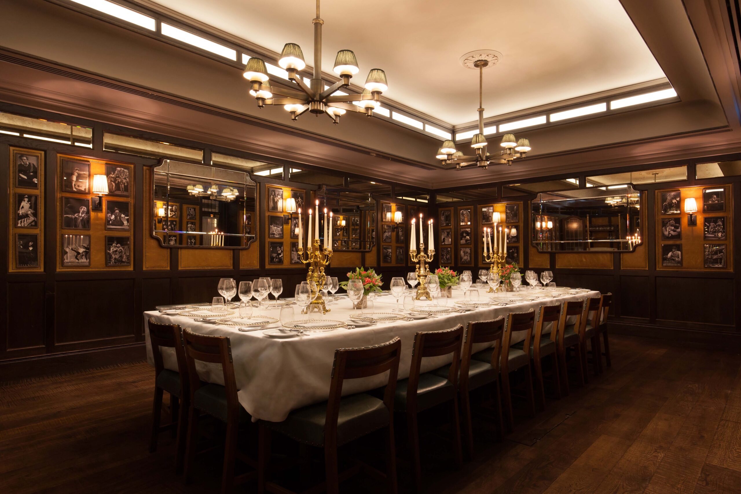 Interior of Pygmalion Room at The Ivy Market Grill.