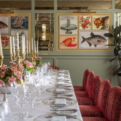 Private dining room at The Ivy Richmond.