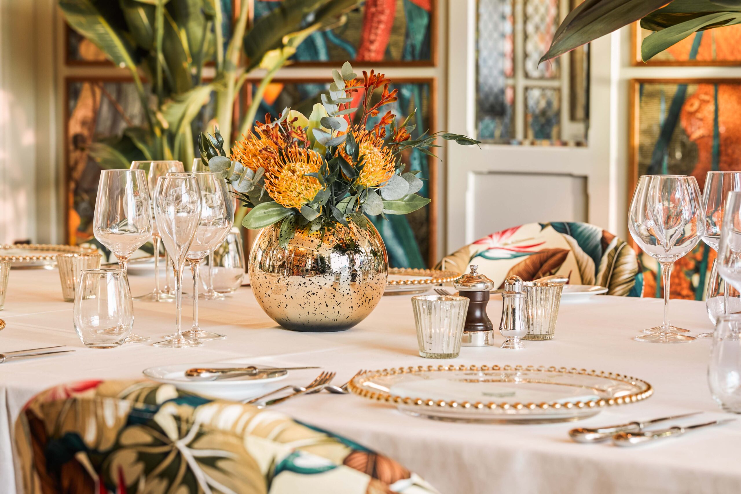 the private hire event space at The Ivy Cardiff