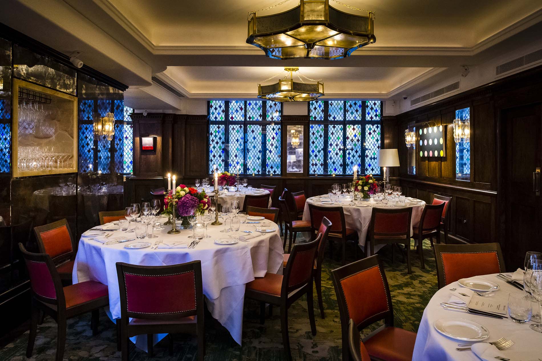 Interior of The Private Room at The Original Ivy, West Street