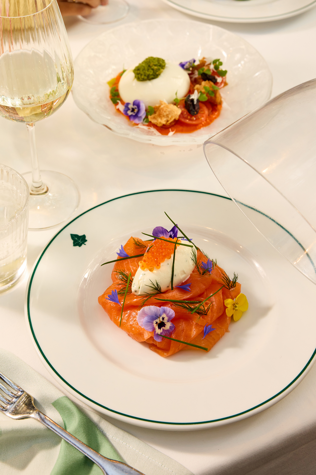 salmon on easter menu