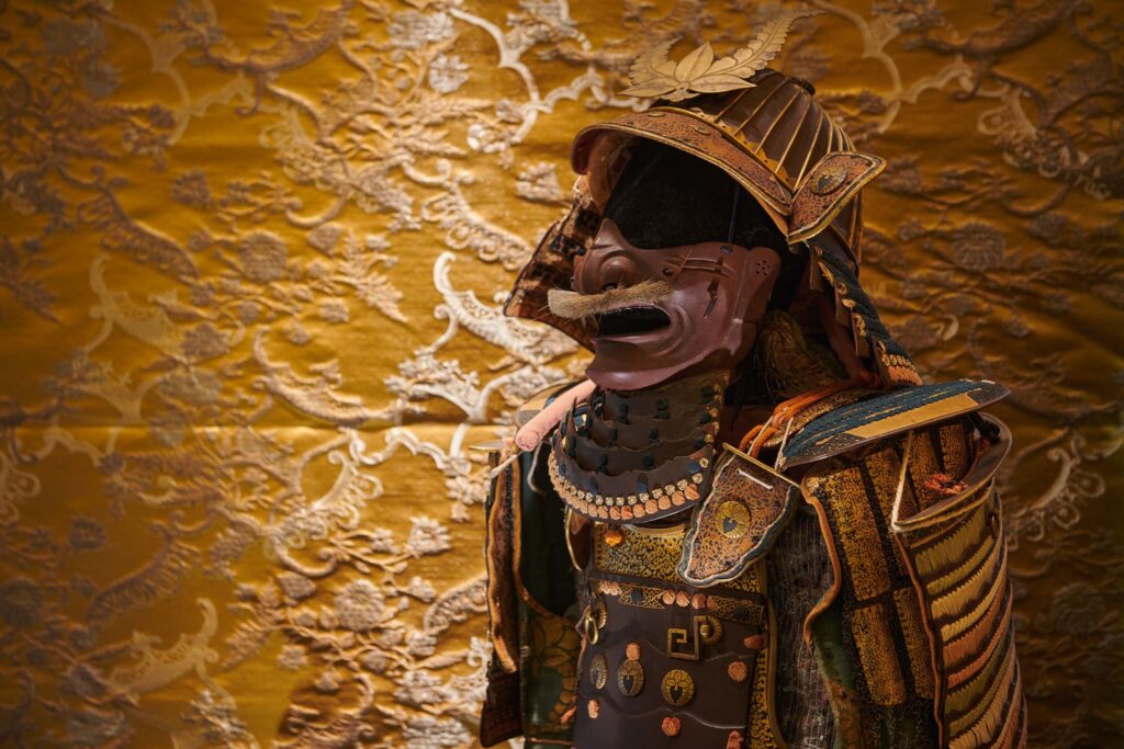 statue in the Geisha room, Manchester