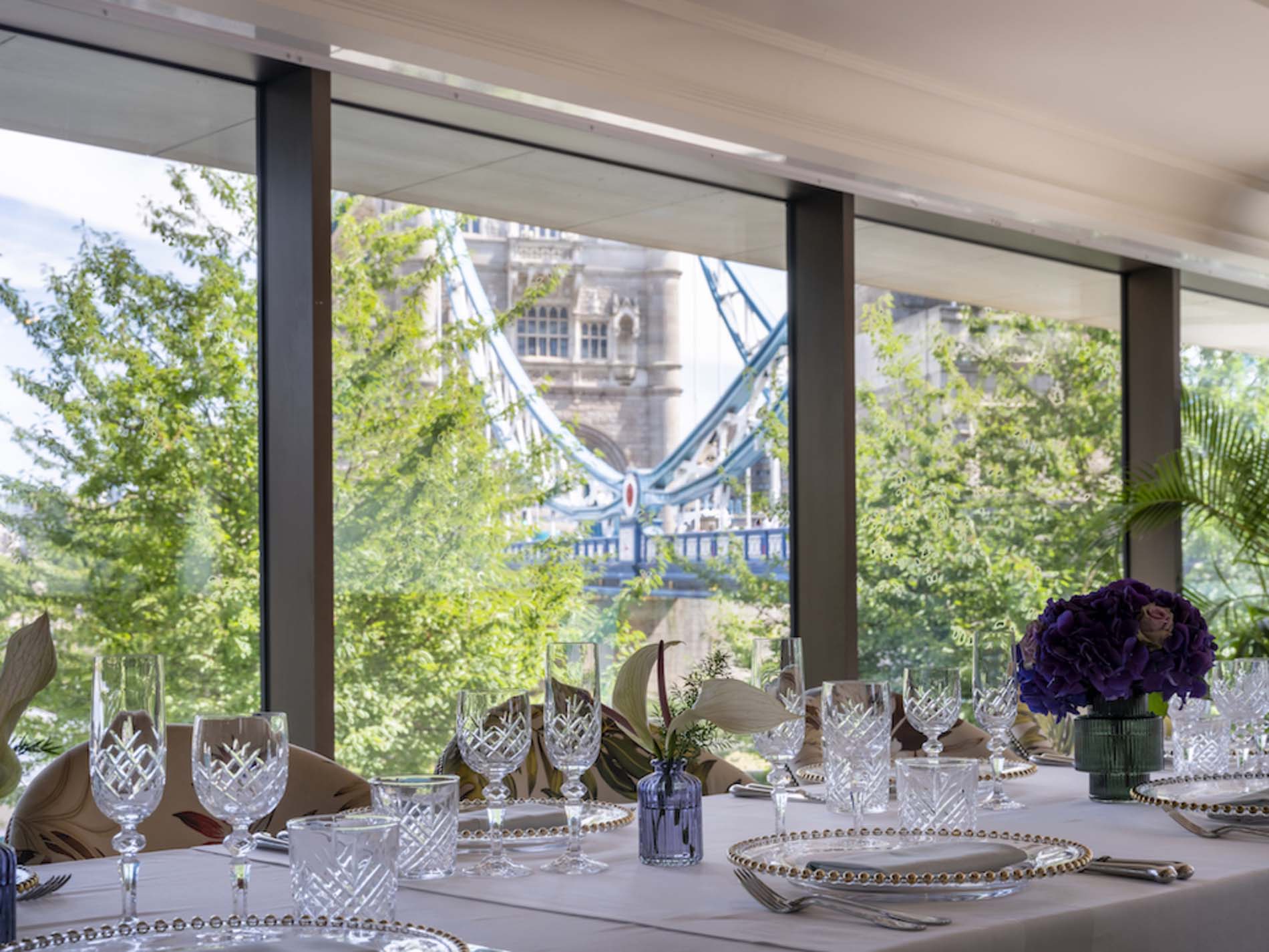 View inside The Ivy Tower Bridge Restaurants