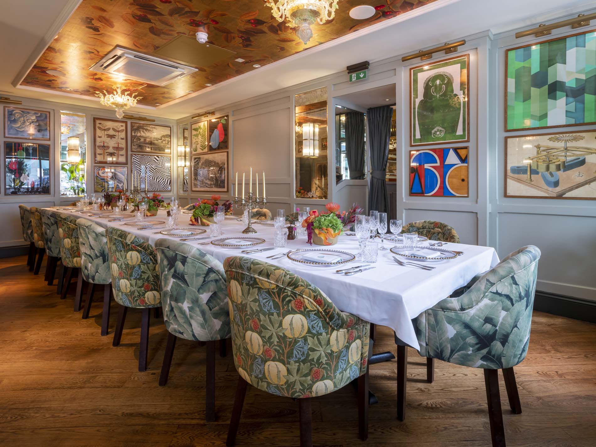 Interior of The Wells Room.