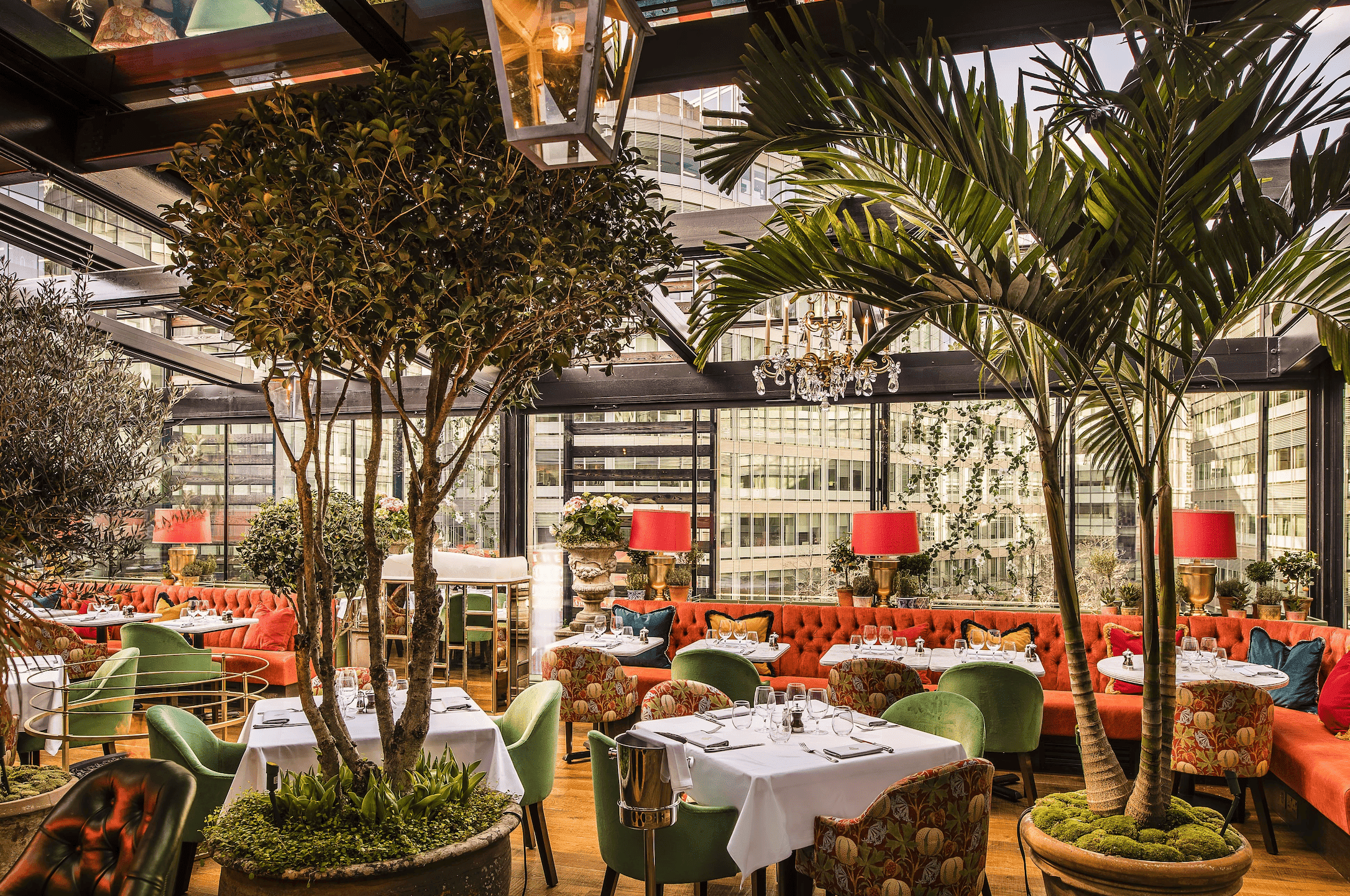 The Outdoor Terrace at The Ivy Spinningfields