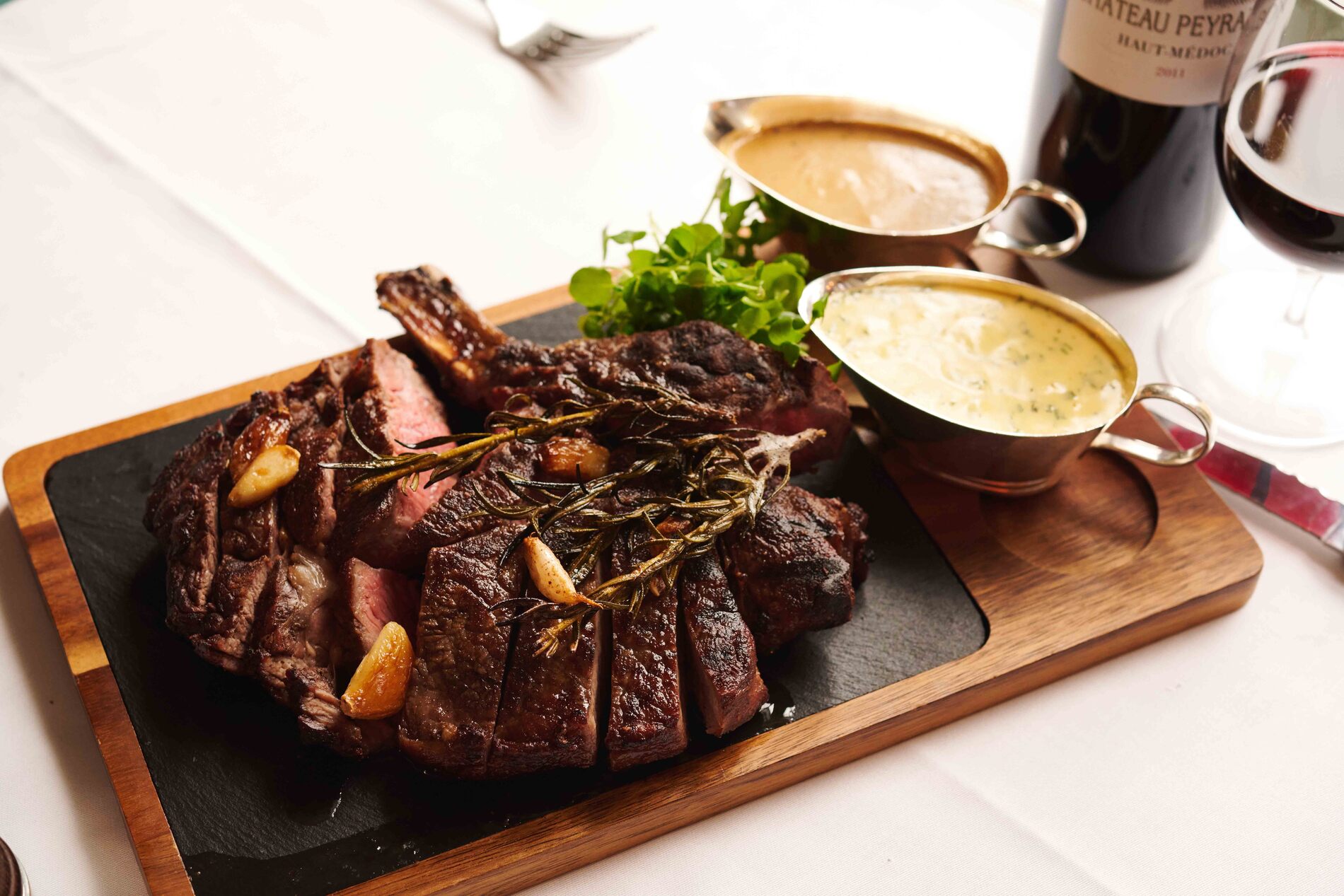 steak night at the ivy