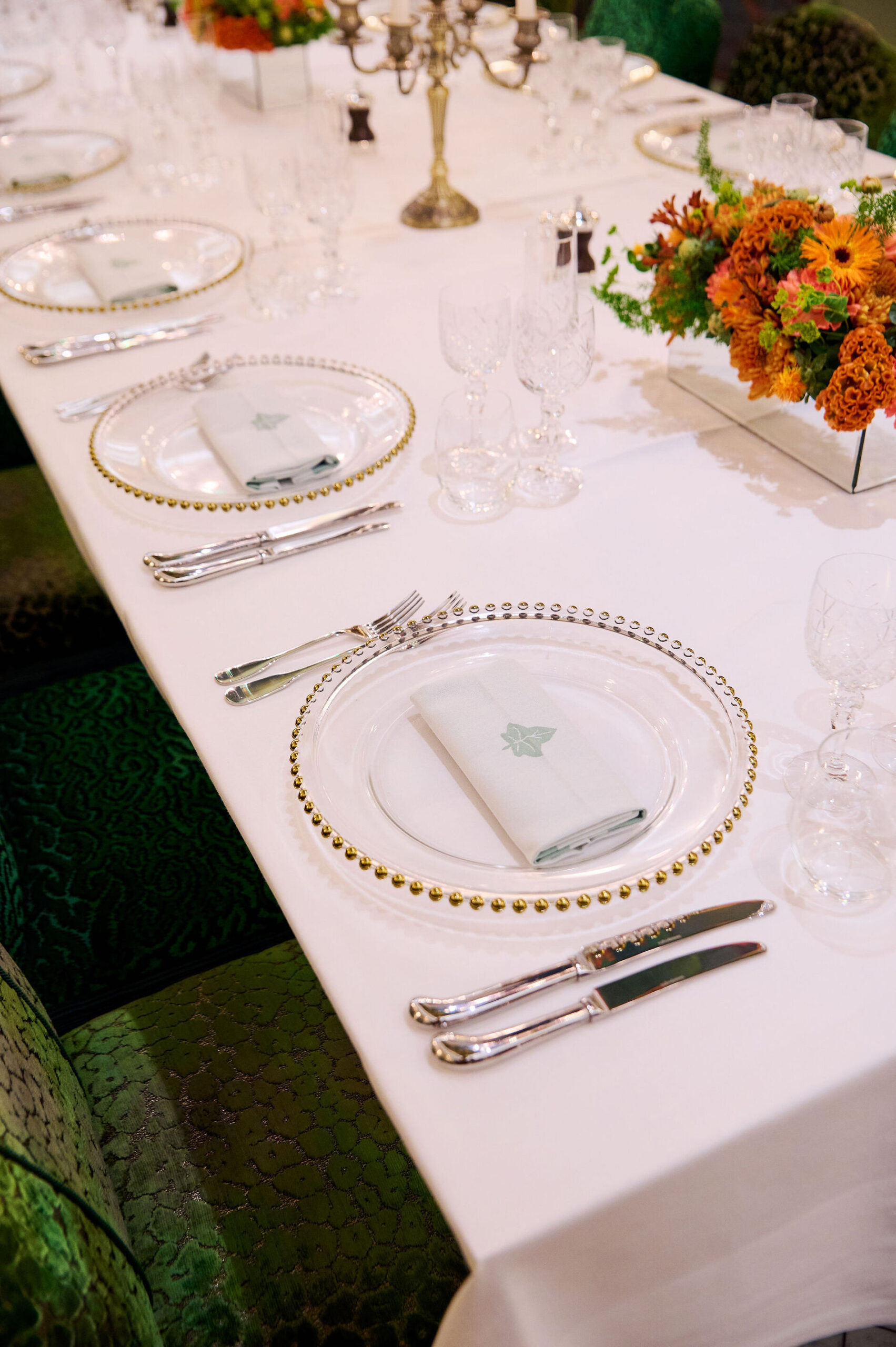 table settings at The Ivy Bournemouth