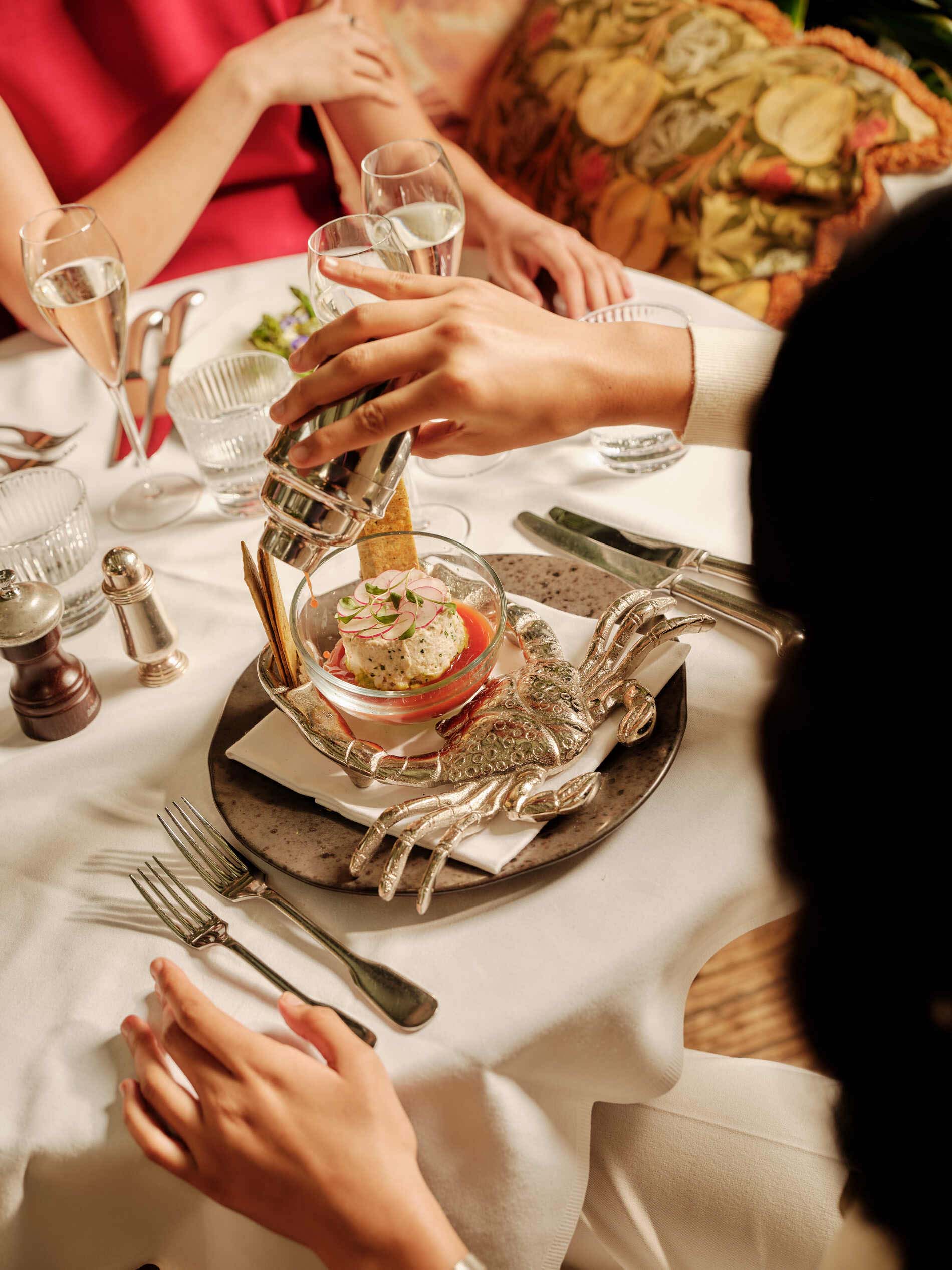 private dining experience at the Ivy Dawson Street