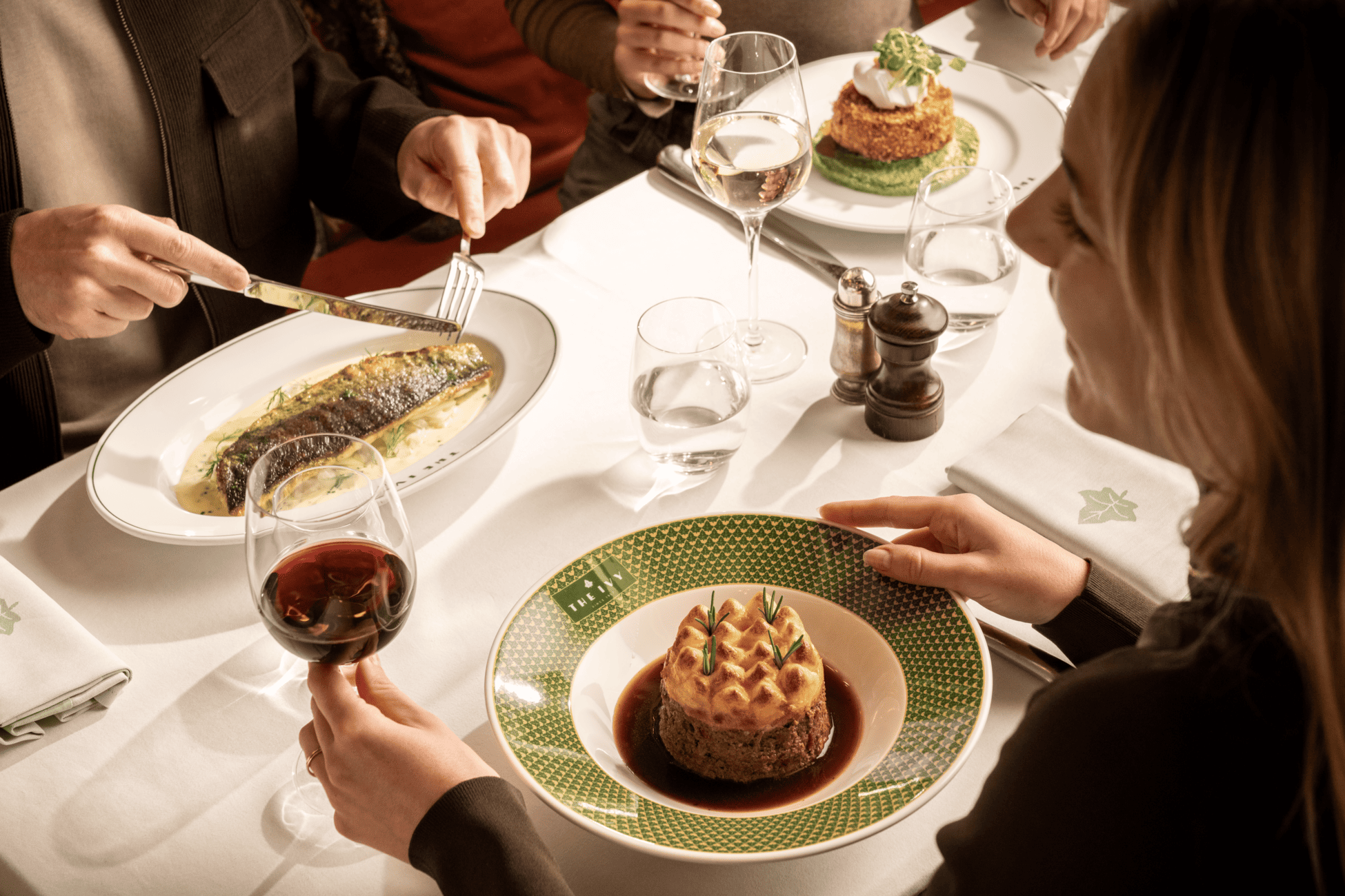 £19.17 set menu at the ivy