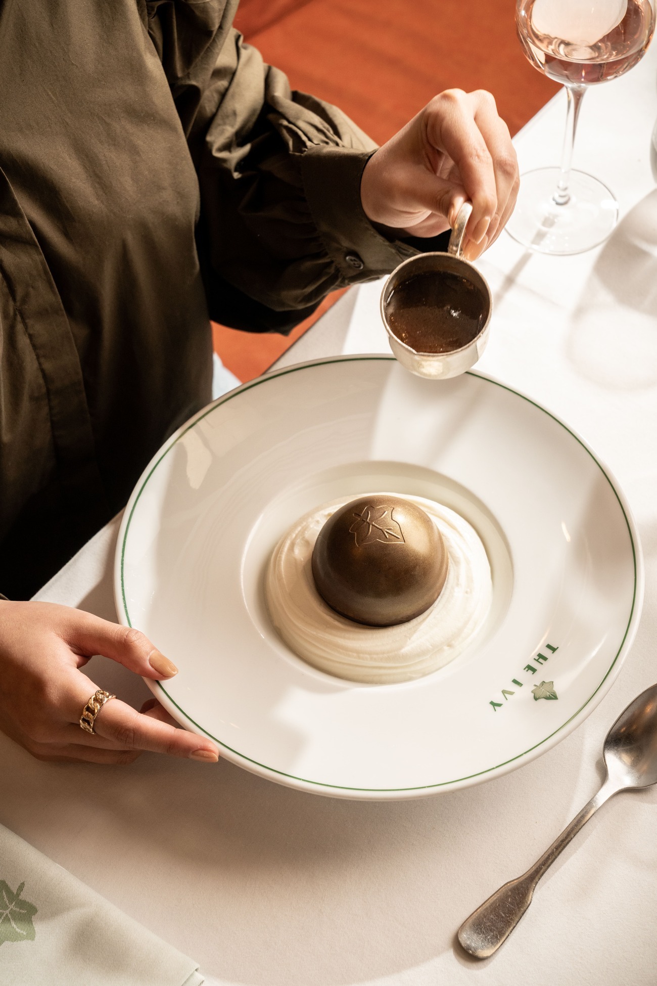 dessert in the 1917 menu