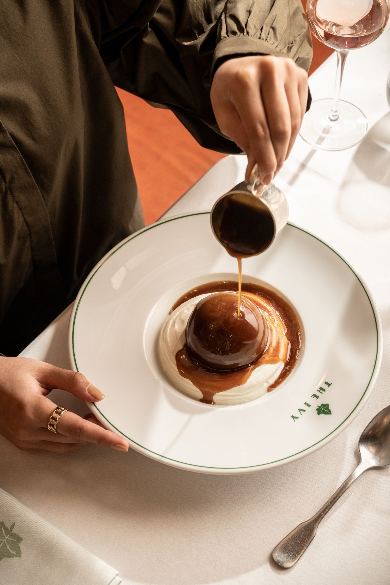 iconic ivy bombe at the ivy collection