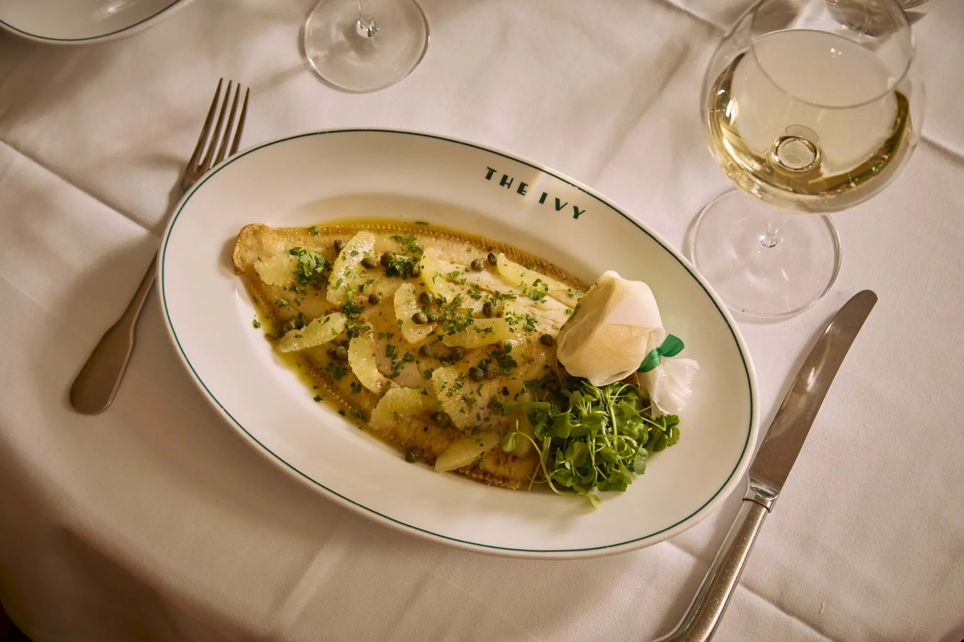 lemon sole special at the ivy