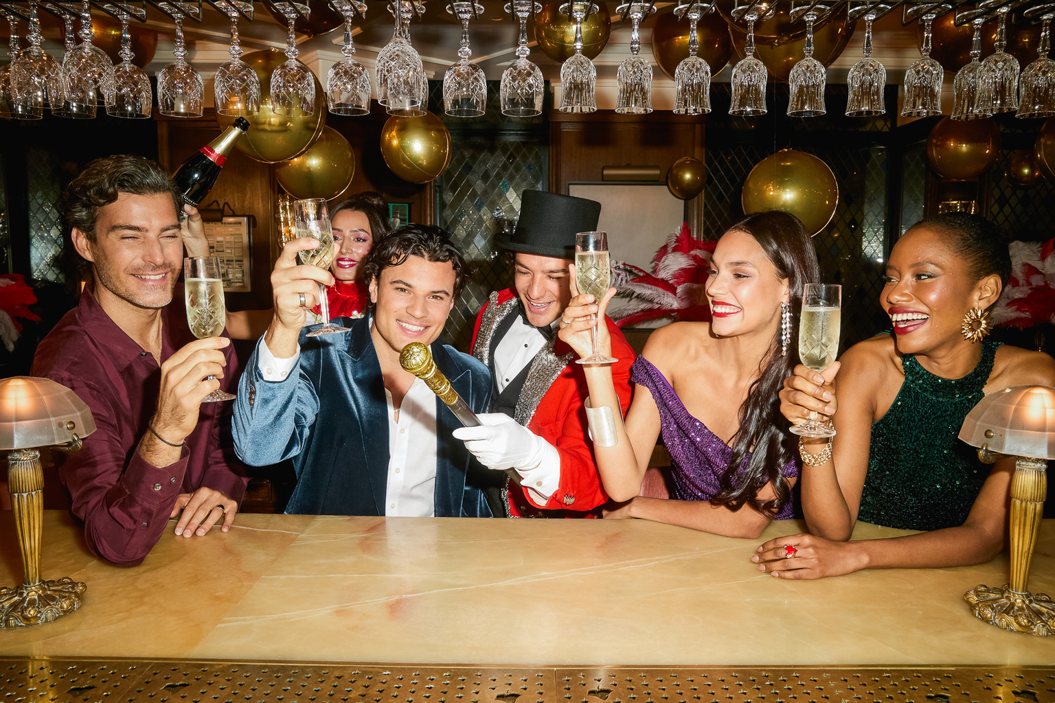 guests enjoying an evening at the ivy