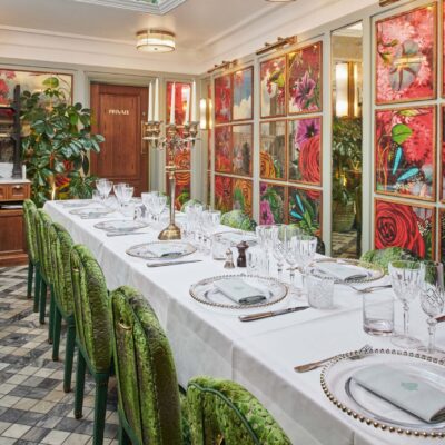 The conservatory private dining room in St Albans