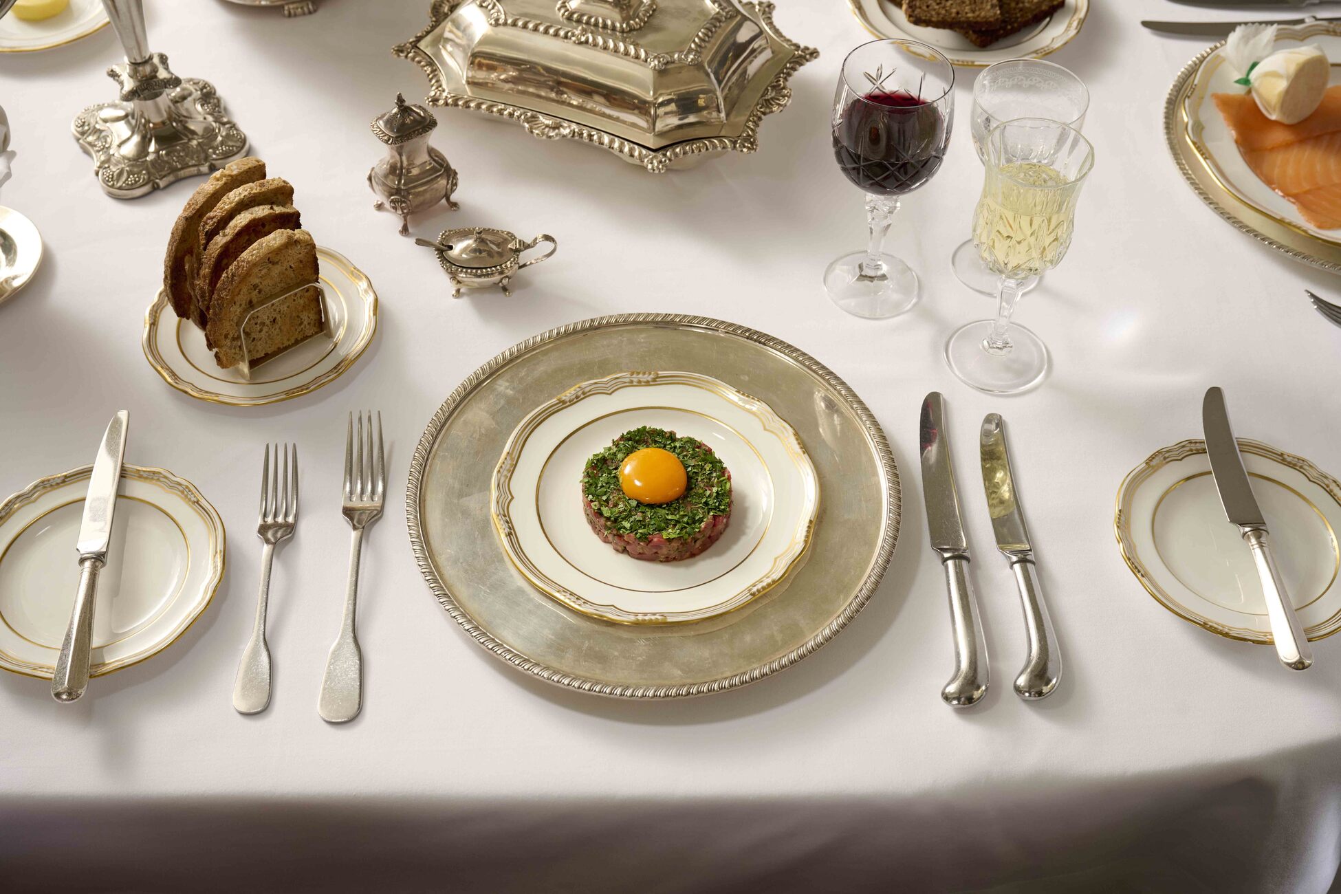 dishes available on the menu for downton abbey
