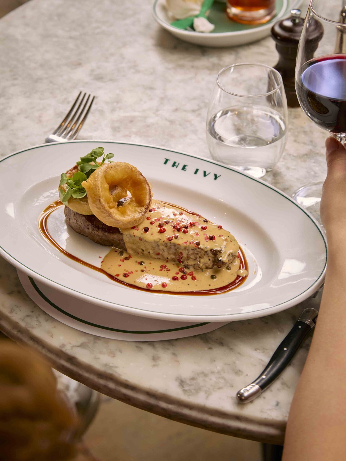 steak for the horse racing menu