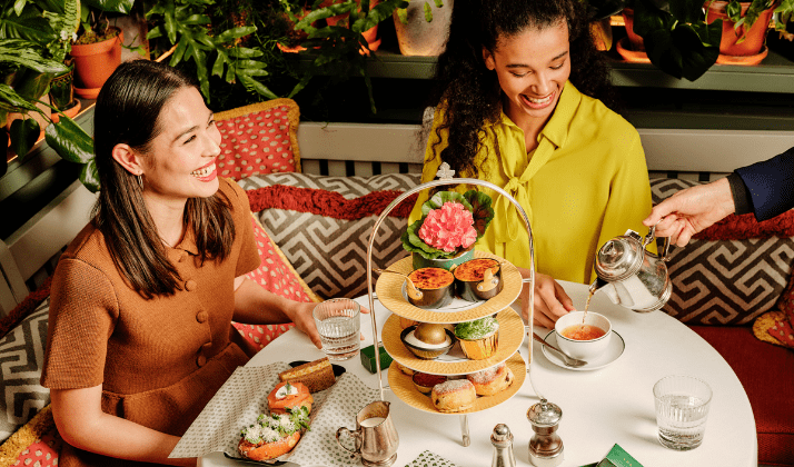 jane austen afternoon tea at the Ivy