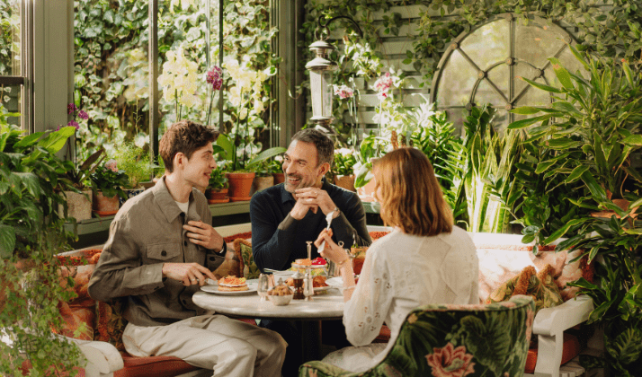 celebrating results day at the ivy marlow