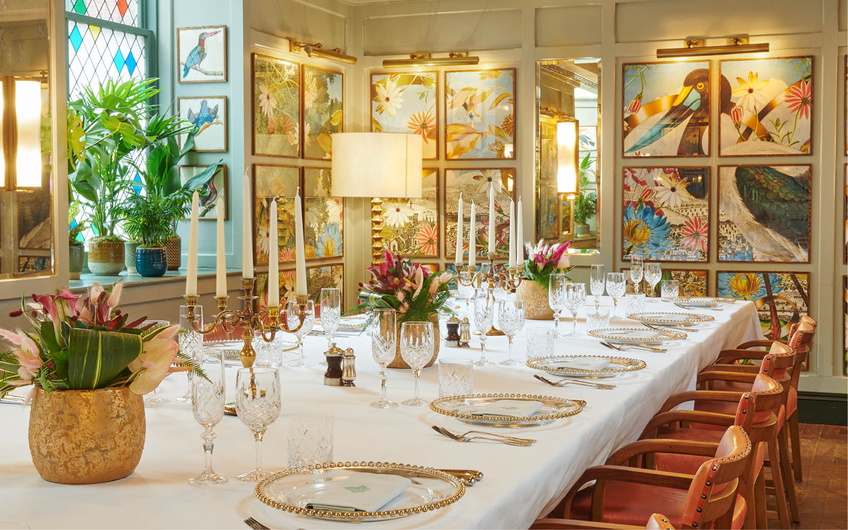 private dining space at The Ivy Winchester
