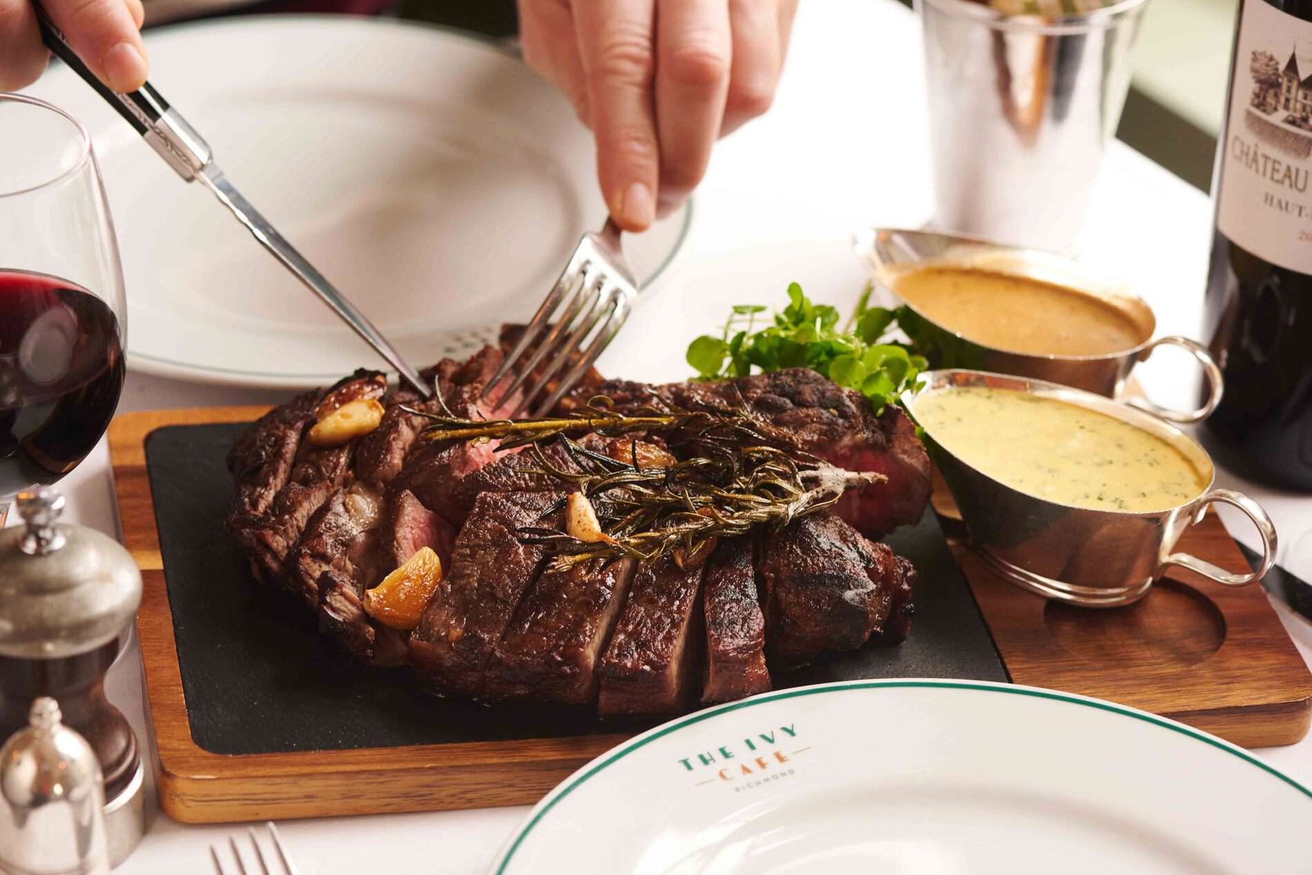 Limited time steak special to celebrate Women's Rugby Final at The Ivy Richmond Brasserie.