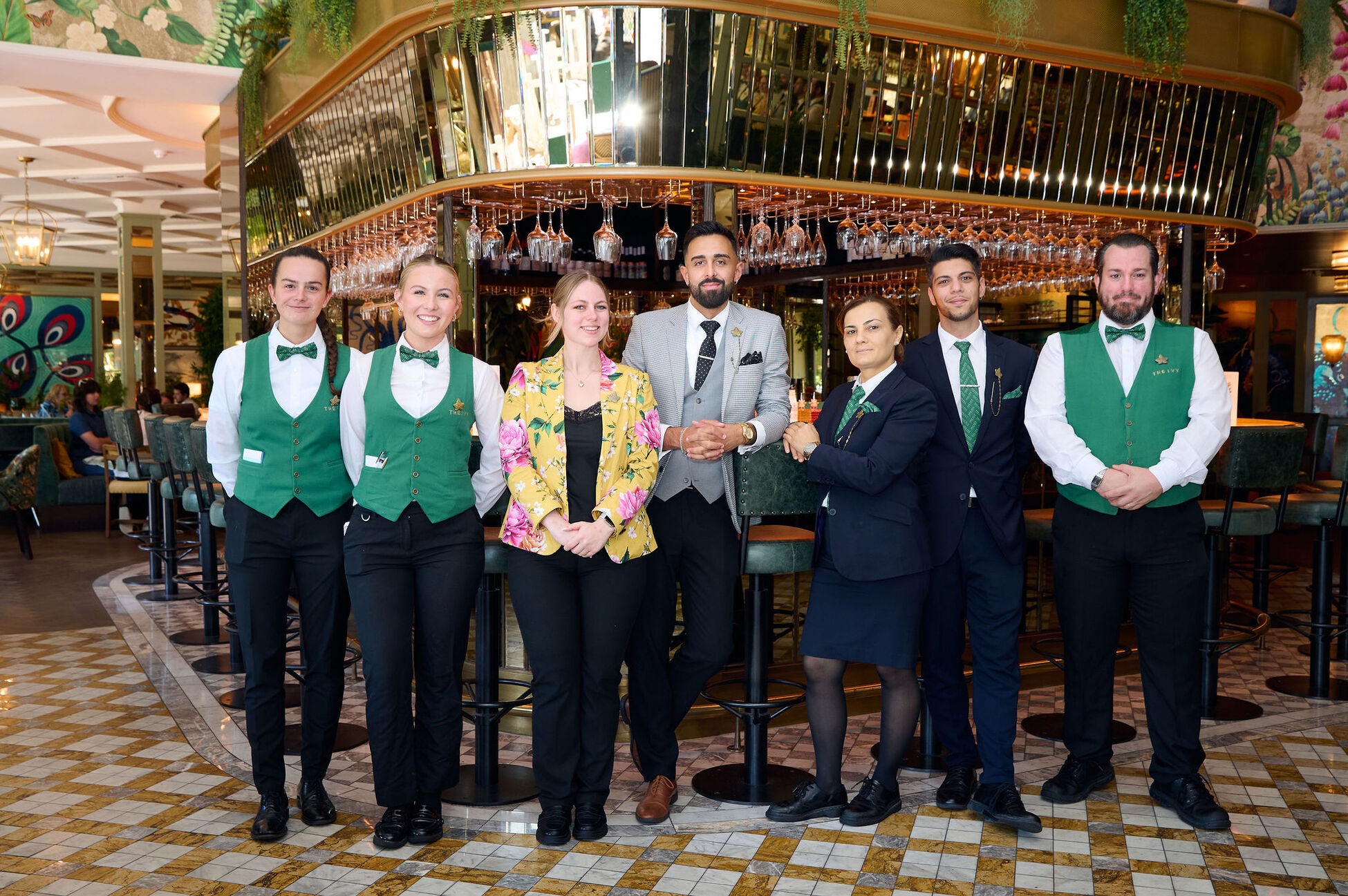the growing team at the ivy