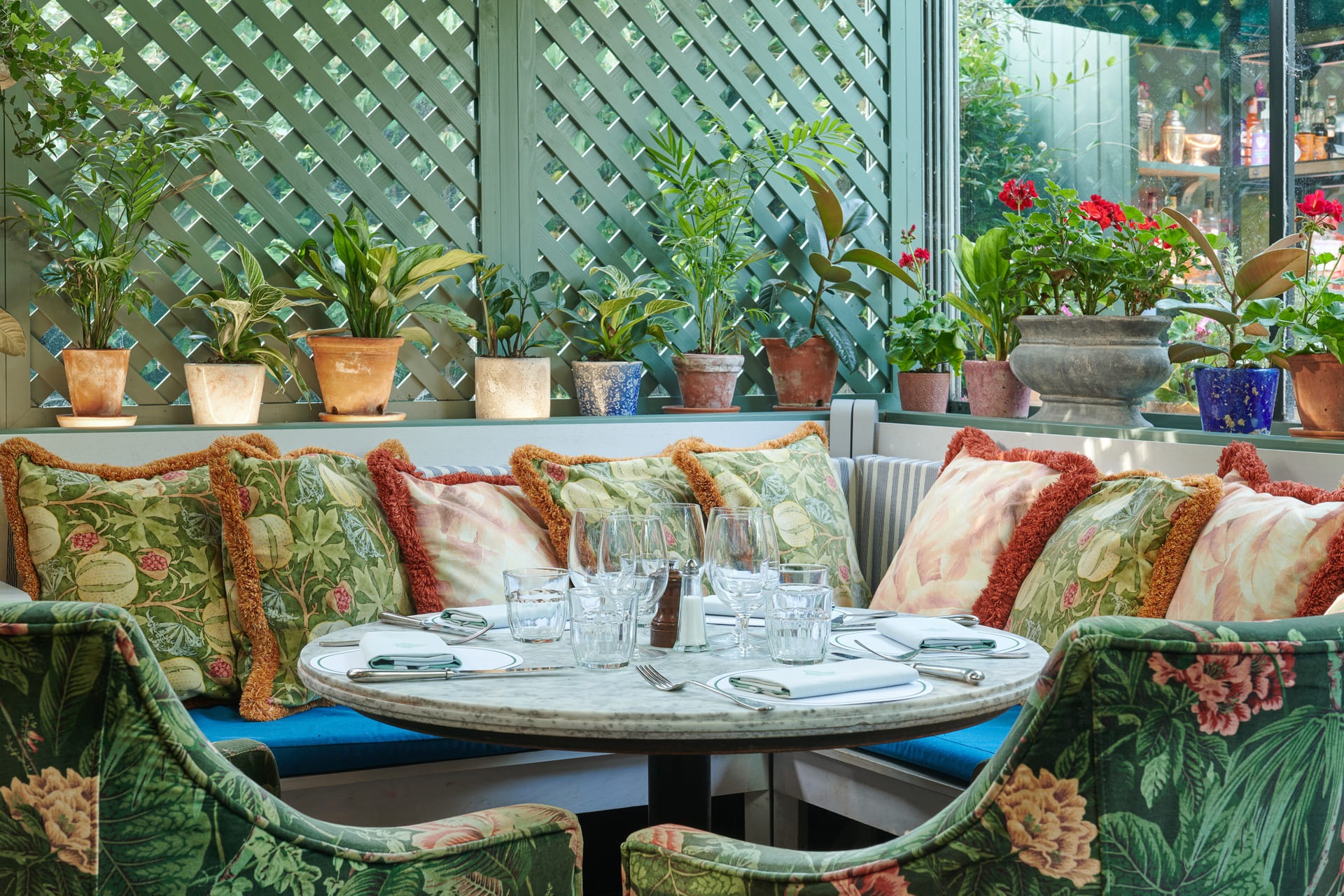 Private dining at marlow