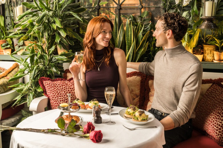 valentine's set menu at the ivy for valentine's day