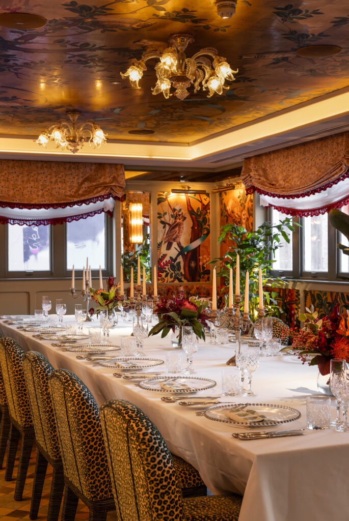 perfect table setting for business meetings