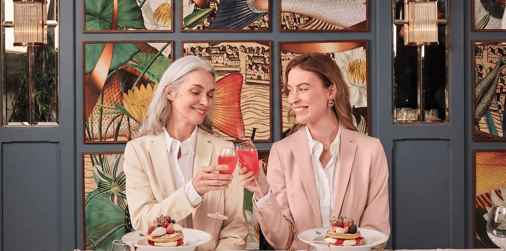 Mother and Daughter celebrating Mother's Day