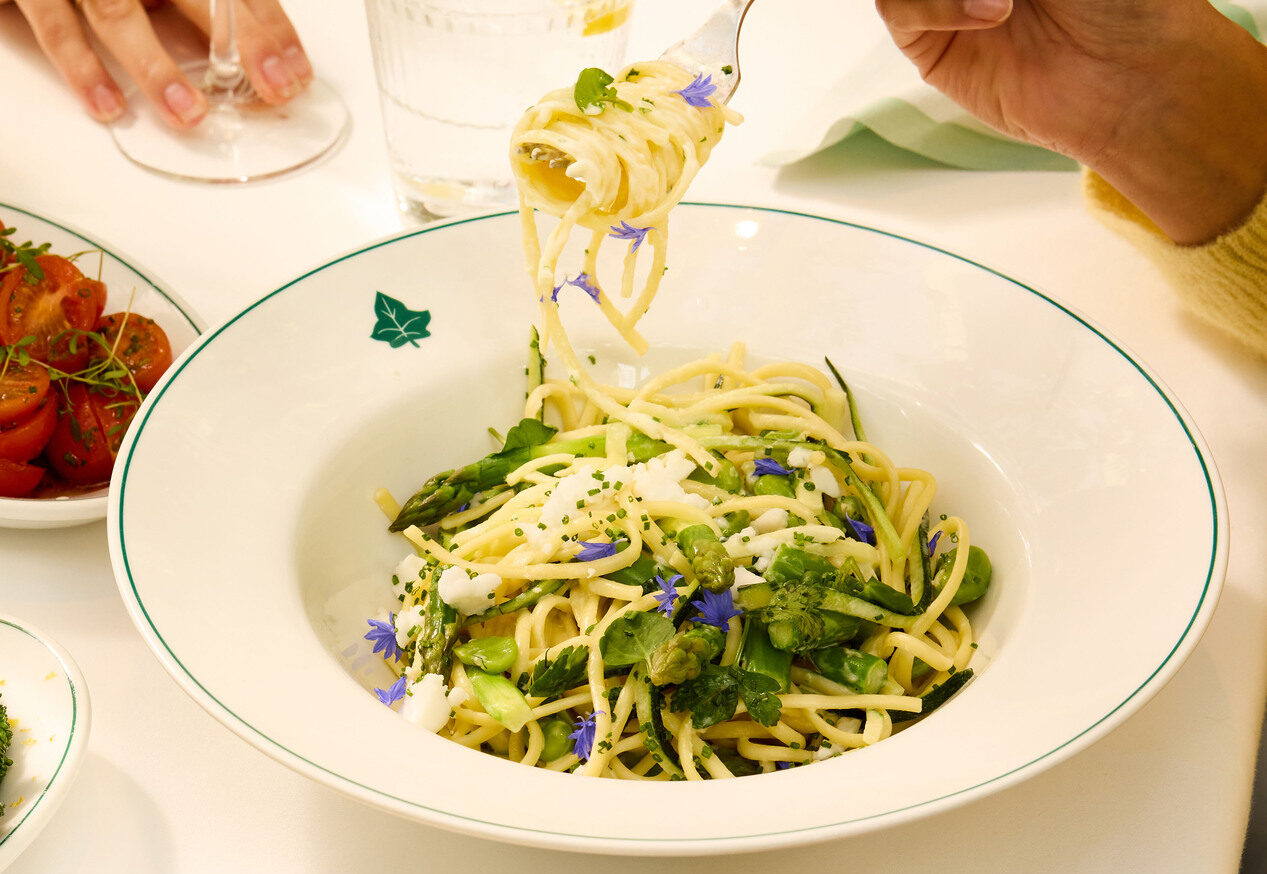 spring dish at the ivy