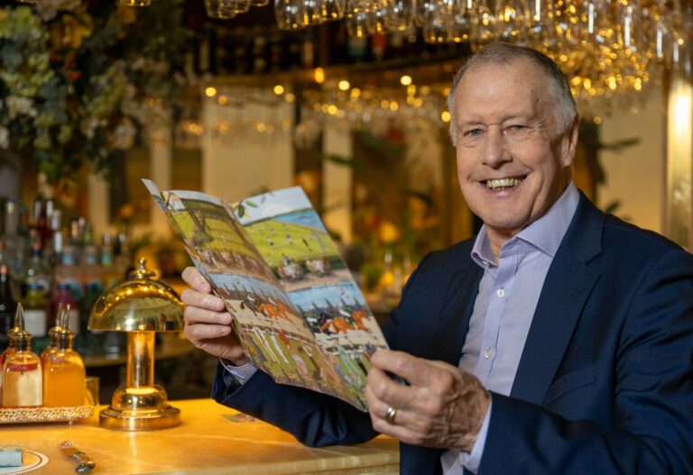 sir geoff hurst at the ivy