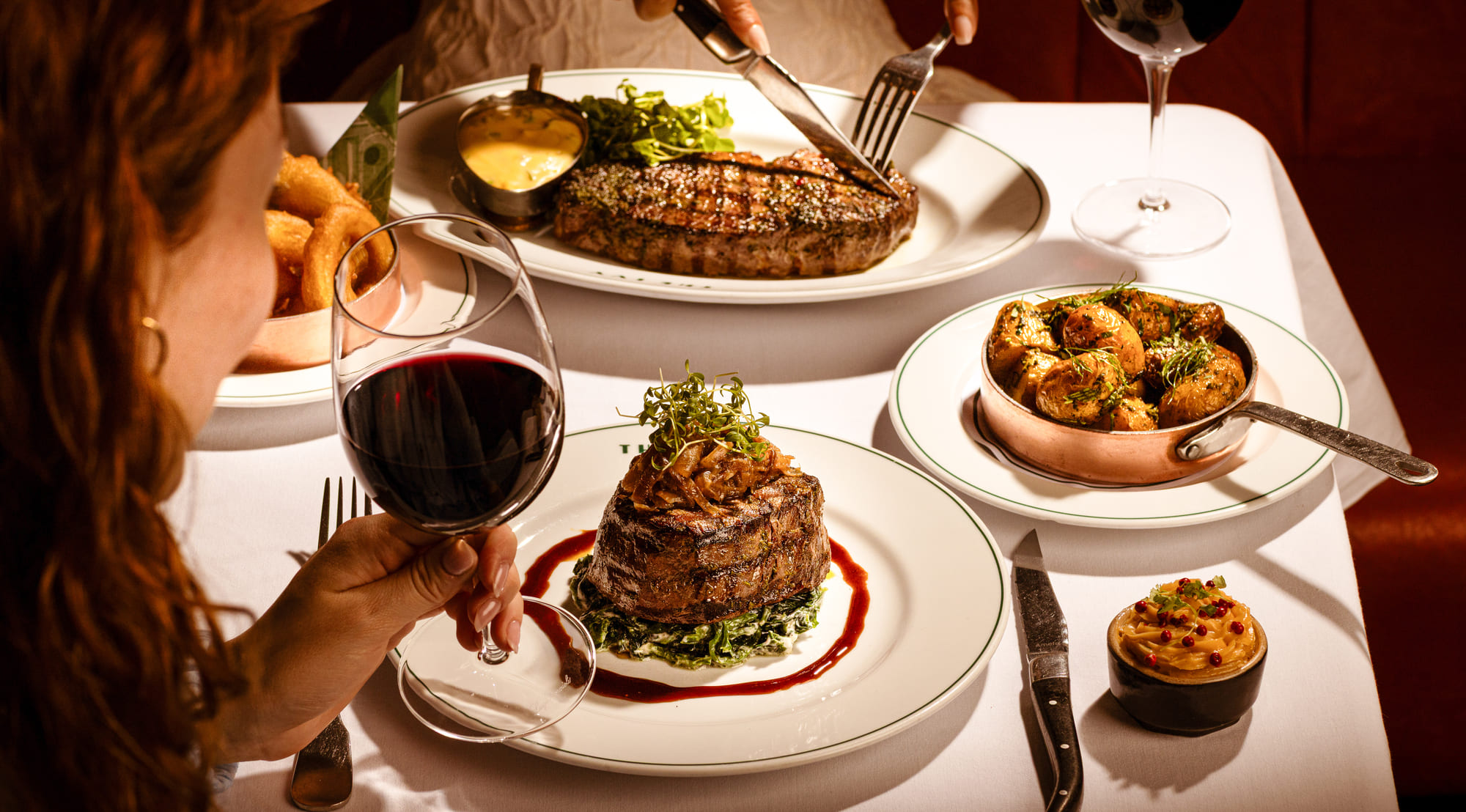 social and family dining menu