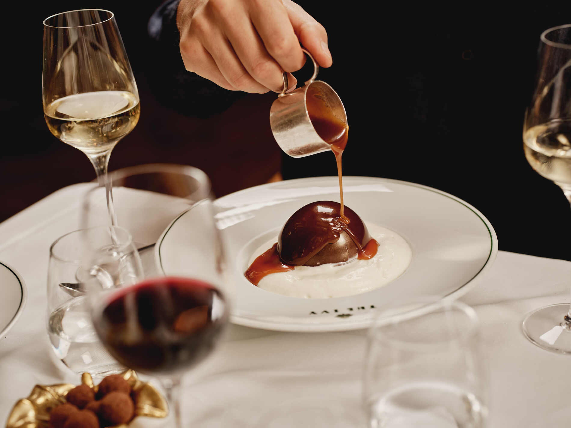 live music experience menu at the ivy collection