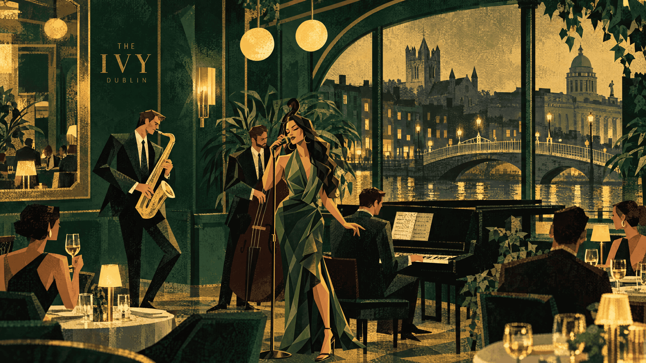 jazz night event at the ivy dublin dawson street